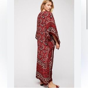 Free people eternal flame kimono